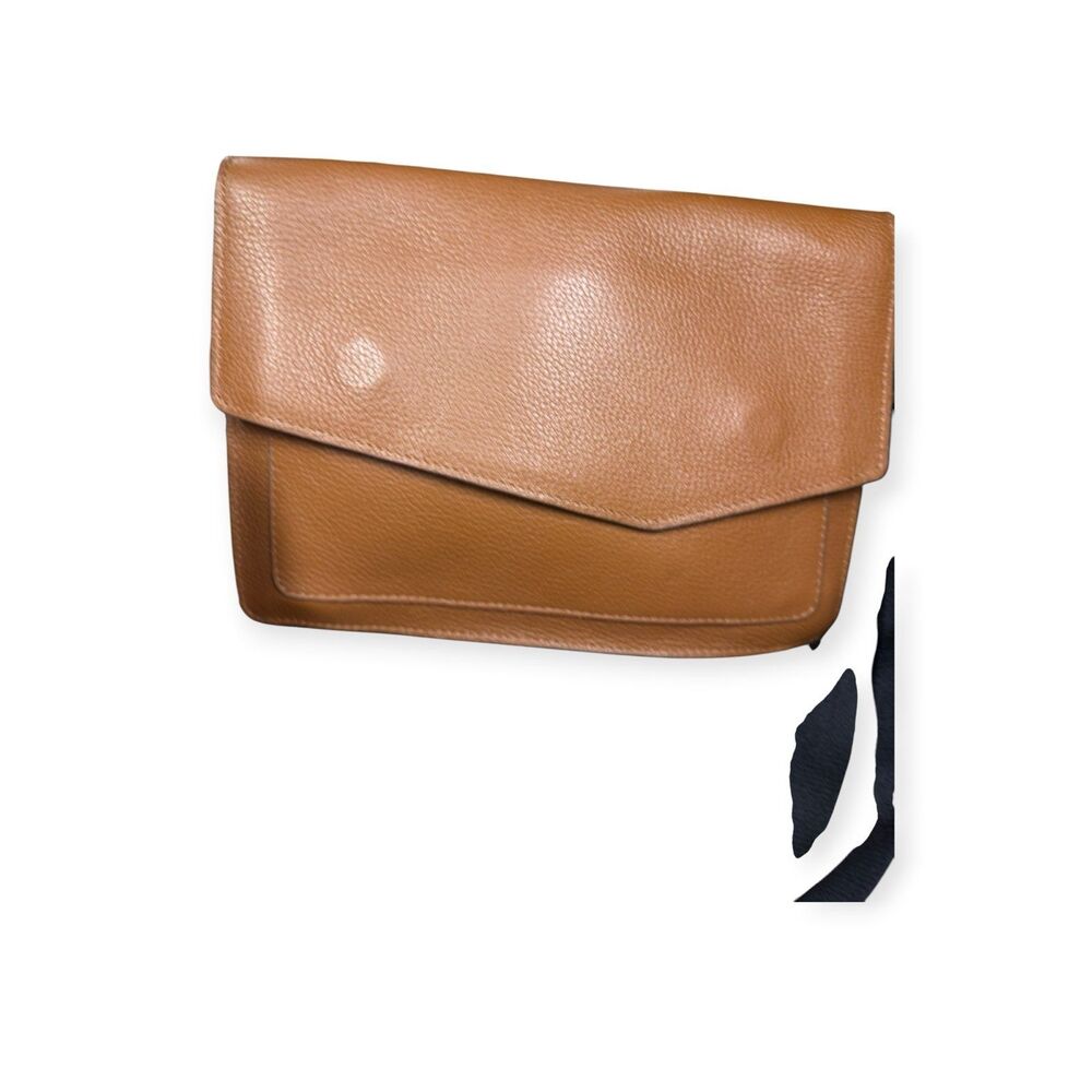 Botkier Leather Cobble Hill Hobo Bag Flap Hobo Camel Tan Crossbody‎ Bag - Picture 3 of 8